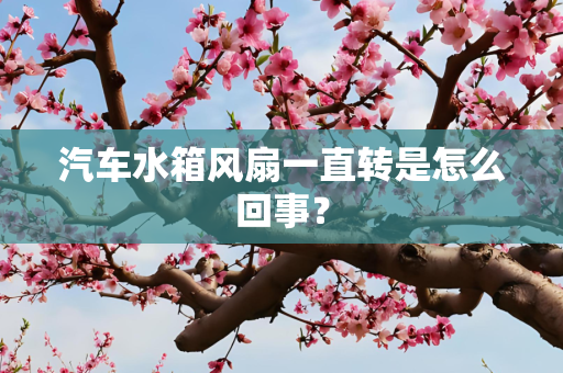 汽车水箱风扇一直转是怎么回事？