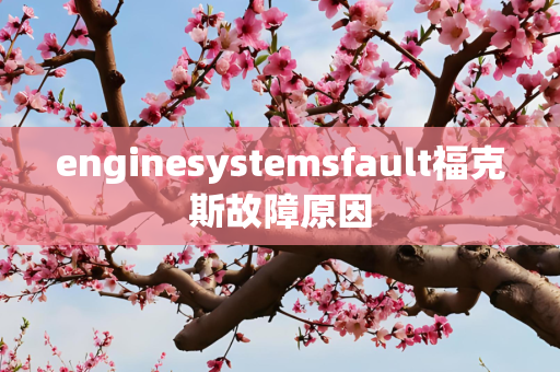 enginesystemsfault福克斯故障原因