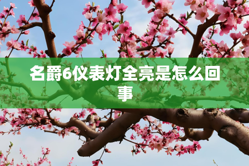 名爵6仪表灯全亮是怎么回事