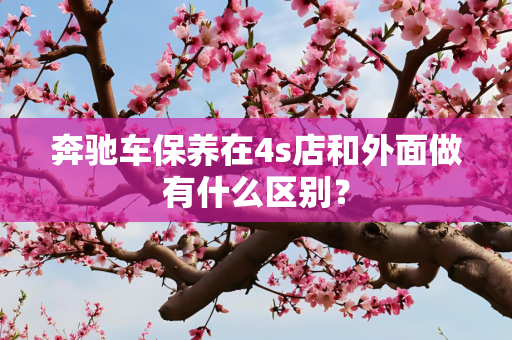 奔驰车保养在4s店和外面做有什么区别？