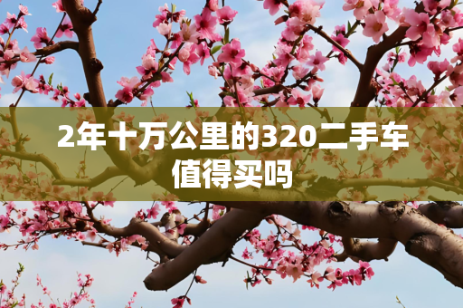 2年十万公里的320二手车值得买吗