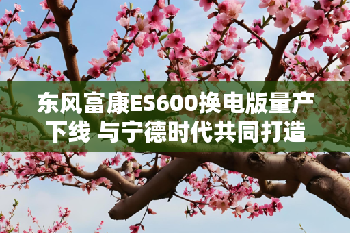 东风富康ES600换电版量产下线 与宁德时代共同打造/本月上市