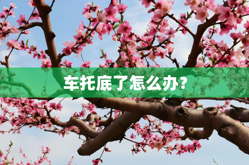 车托底了怎么办？
