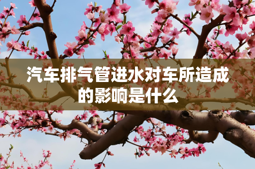 汽车排气管进水对车所造成的影响是什么