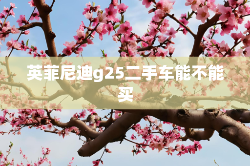 英菲尼迪g25二手车能不能买