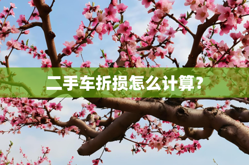 二手车折损怎么计算？