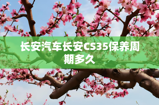 长安汽车长安CS35保养周期多久
