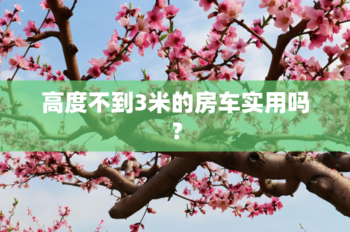 高度不到3米的房车实用吗？