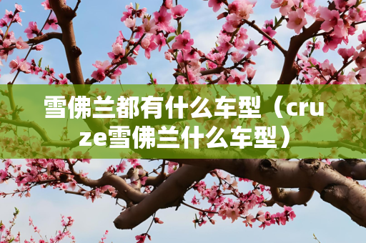 雪佛兰都有什么车型（cruze雪佛兰什么车型）