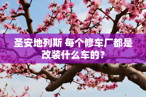 圣安地列斯 每个修车厂都是改装什么车的？