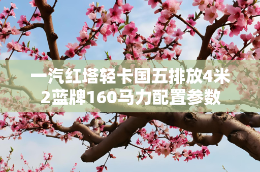 一汽红塔轻卡国五排放4米2蓝牌160马力配置参数