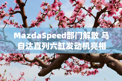 MazdaSpeed部门解散 马自达直列六缸发动机亮相