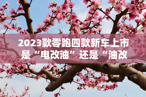 2023款零跑四款新车上市 是“电改油”还是“油改电”