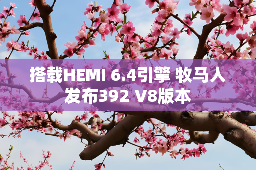 搭载HEMI 6.4引擎 牧马人发布392 V8版本
