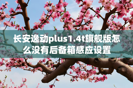 长安逸动plus1.4t旗舰版怎么没有后备箱感应设置