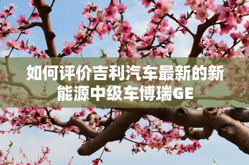 如何评价吉利汽车最新的新能源中级车博瑞GE