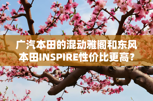 广汽本田的混动雅阁和东风本田INSPIRE性价比更高？