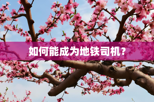 如何能成为地铁司机？
