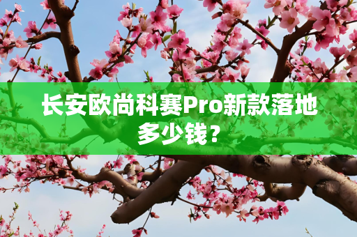 长安欧尚科赛Pro新款落地多少钱？