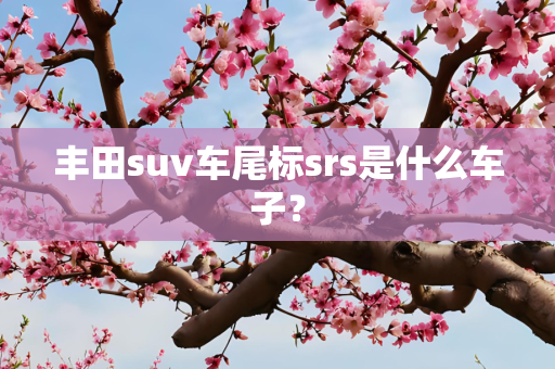 丰田suv车尾标srs是什么车子？