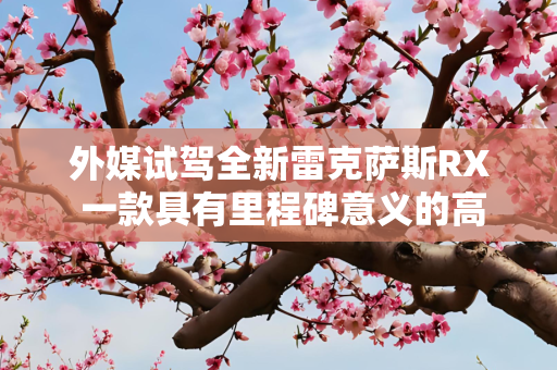 外媒试驾全新雷克萨斯RX 一款具有里程碑意义的高级SUV