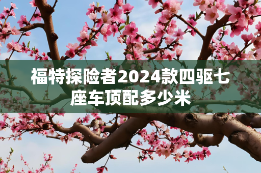 福特探险者2024款四驱七座车顶配多少米