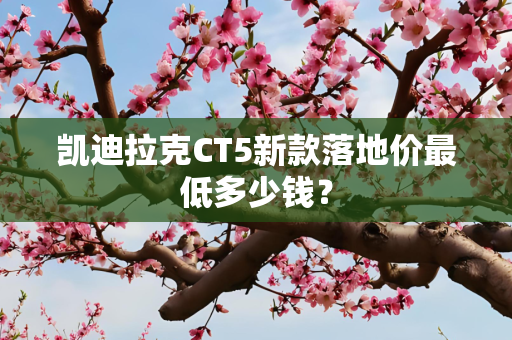 凯迪拉克CT5新款落地价最低多少钱？